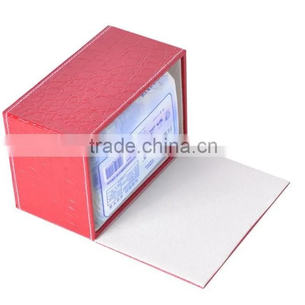Wholesale Luxury PU Leather Hotel Home Use Facial Mini Tissue Box photo-6