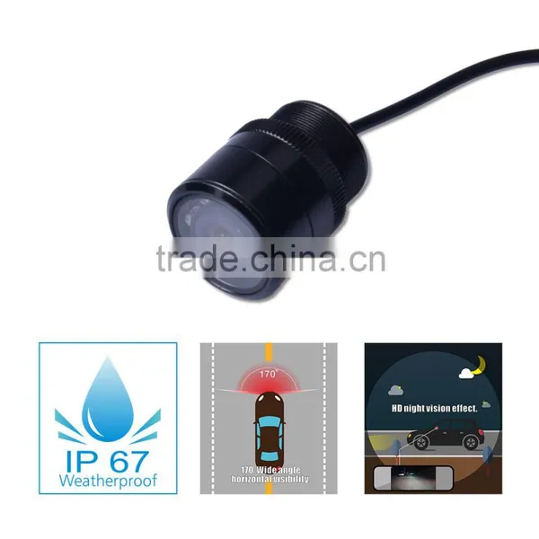 Parking Guide Line 480TVL High Resolution Back Car Camera With Wide Angle photo-2