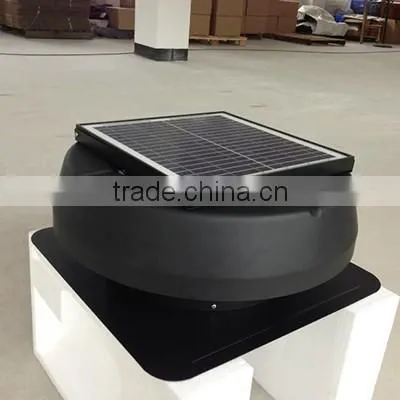 12W 12inch Solar Powered Roof Ventilators,solar Panel Adjustable photo-2