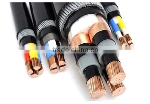 2016 26~35kv Three Core Phase Power Cable XLPE Insulated SWA Armoured Underground Cable photo-2