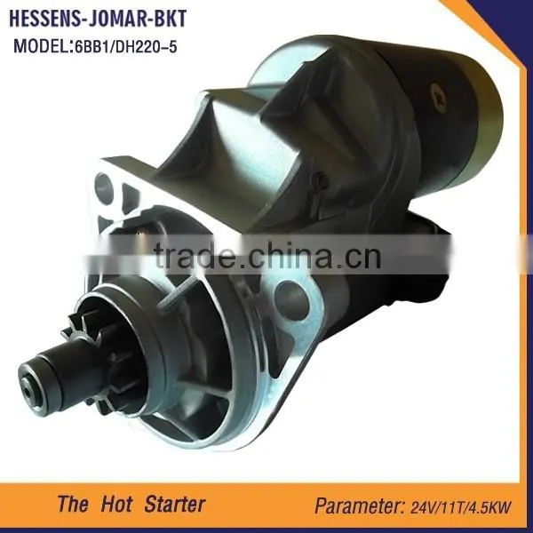 Best Selling High Performance 24v Auto Starter for DH220-5 6BB1 photo-2