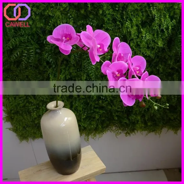 Real Touch Nice Wedding Silk Purple Artificial Phalaenopsis photo-6