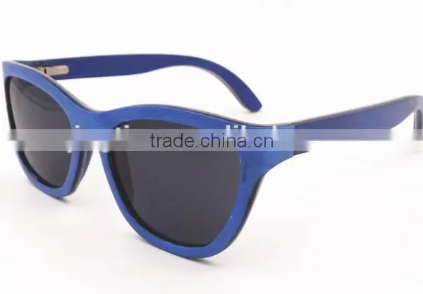 High End 8 Base Curve Wooden Sunglasses Wholesale In China