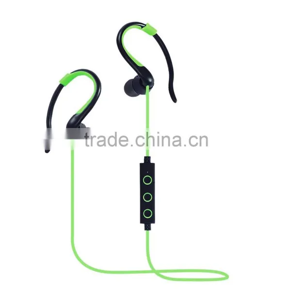 China Manufacturer Bluetooth 4.1 Sports Earphones Headphone Headset With Earhook photo-6