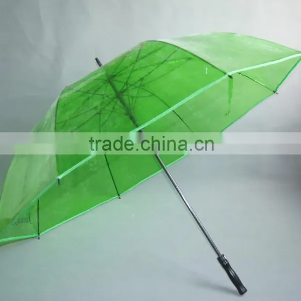 Transparent Umbrella Straight Umbrella Auto Open Umbrella photo-5