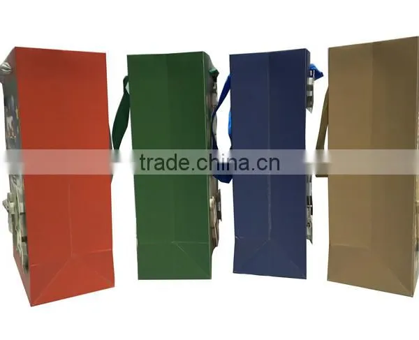 China Gift Paper Bag Manufactures Christmas Paper Package Bag photo-4