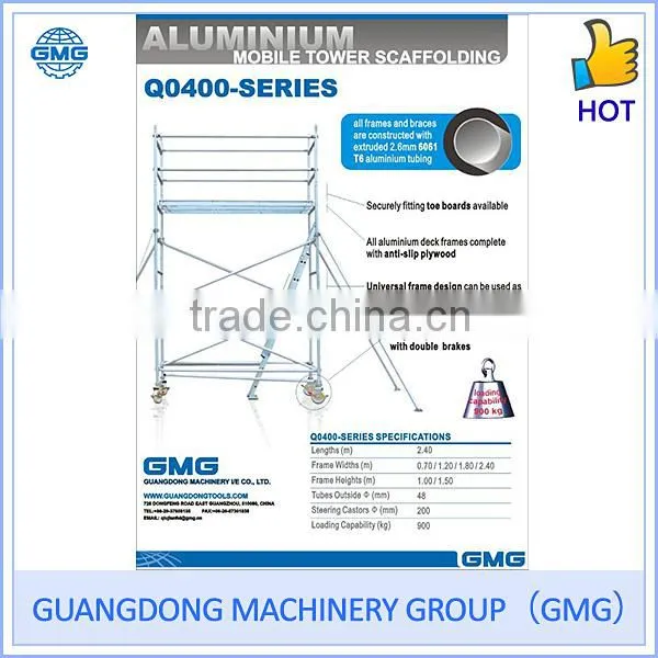 Aluminium Mobile Tower Scaffolding