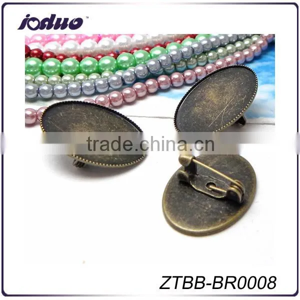Promotation Antique Bronze Brooch Back Pin Wholesale