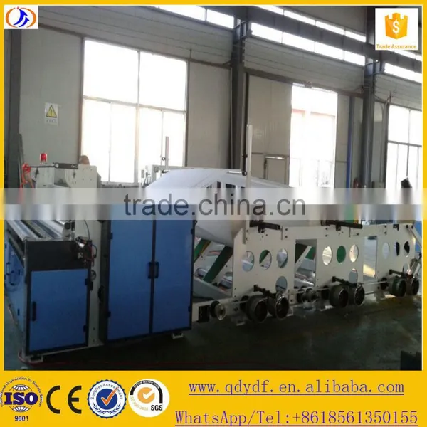 High Speed Full Automatic Rewinding Toilet Paper Machine for Toilet Paper Roll photo-4