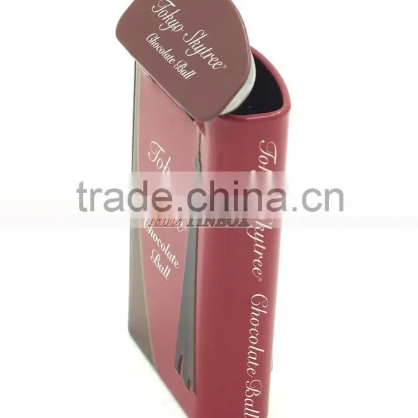Special Shape Candy Chocolate Tin Can With Hinged photo-4
