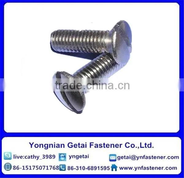 Slotted Countersunk/Pan/Cheese/Raised Countersunk Head Screws