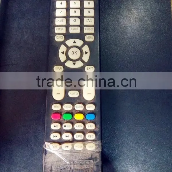 ZF High Quality White 45 Keys LED TV Remote Control for Bangladesh Market photo-2