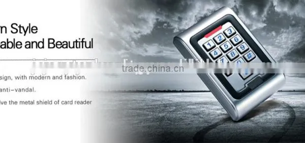 Metal Case Access Control System Glass Door photo-5