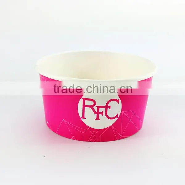 Disposable Paper Bowl With Lid For Take Away, Paper Soup Bowl Disposable Hot Soup Paper Bowl photo-3