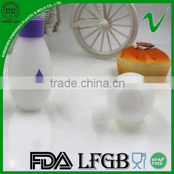 Oval Hot Sale Disposable Plastic Milk Bottles With Screw Cap photo-2