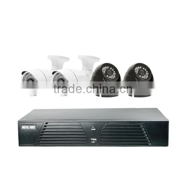 Cheap 4 Channel Home Use Security System Cctv Camera Kits photo-2