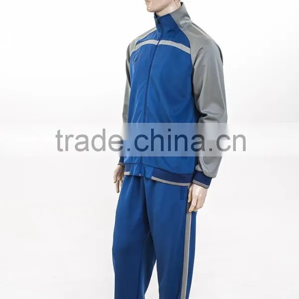 High Quality Dry-FIT Mens Full-Zip Track Jacket, Track Wear photo-2