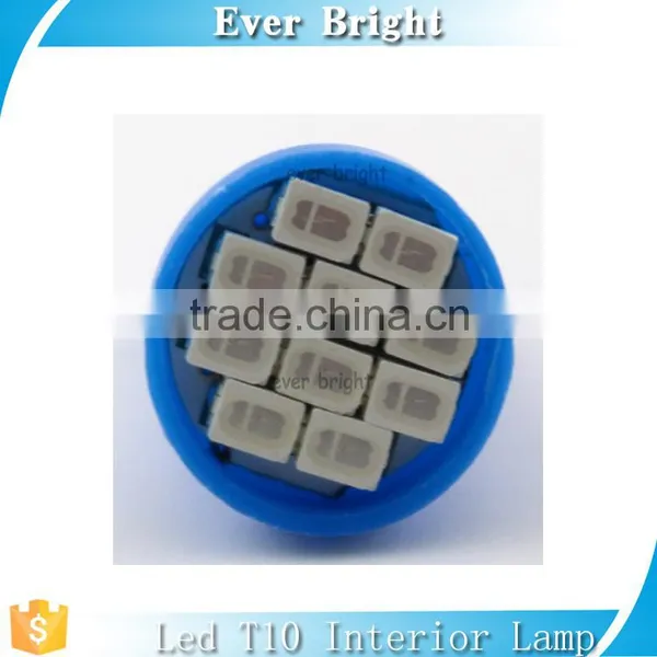 Mini 1206 10SMD T10 Led Light Lamp 12V Led Bulb 8000K 10000K T10 Led photo-4