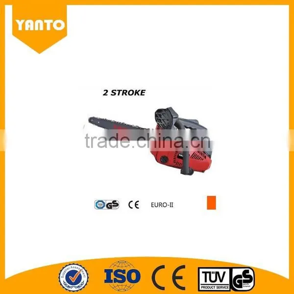 High Quality E-Starter Big Power Gasoline Portable Chain Saw Wood Cutting Machine photo-3