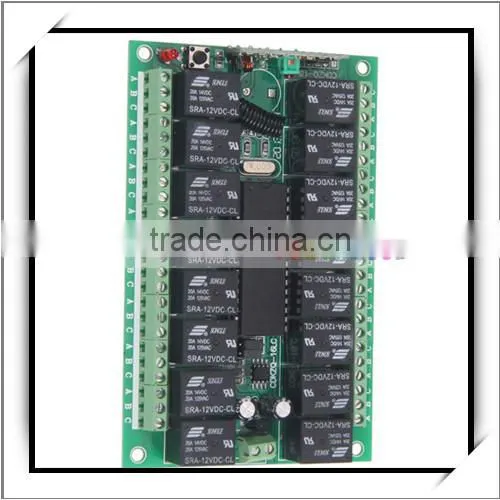 CDR-16L 314-433MHz 12V 16-Channel Wireless Remote Receiver Controller photo-2