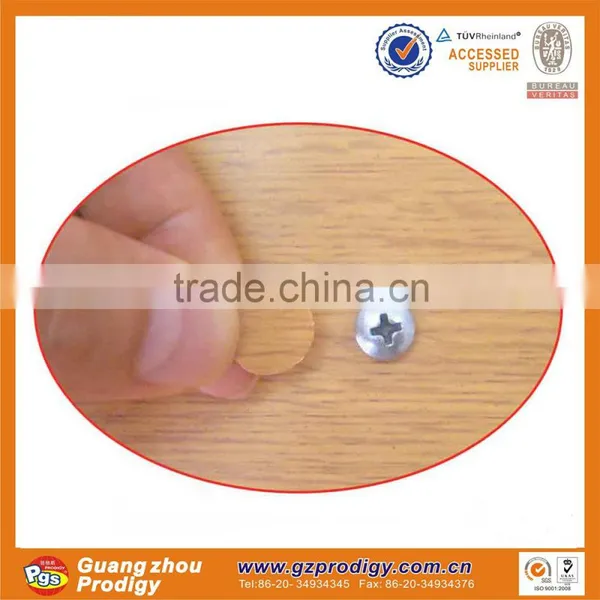 PVC Screw Cover Stickers for Furniture Designs