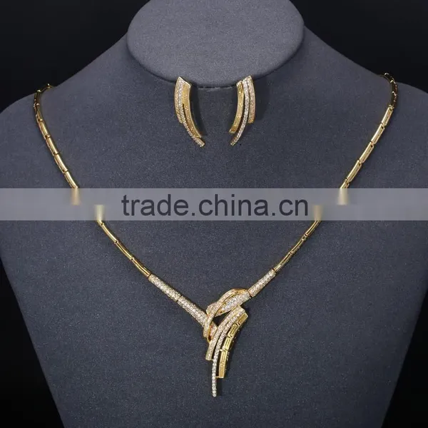 Dubai Gold Plated Jewelry Set / Wedding Jewellery Designs photo-2