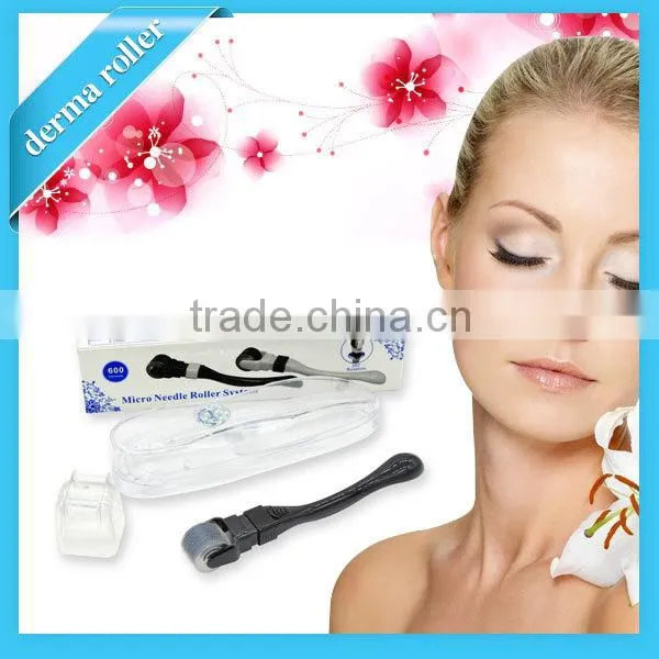 2016 New Skin Dema Roller Micro Needle Therapy Acne Scar Removal 360 Degree Roating 600 Needles Micro Stainless Derma Roller CE photo-6