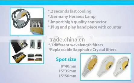 2016 HOT Sale Shr Ipl Hair Removal & Skin Rejuvenation IPL photo-6