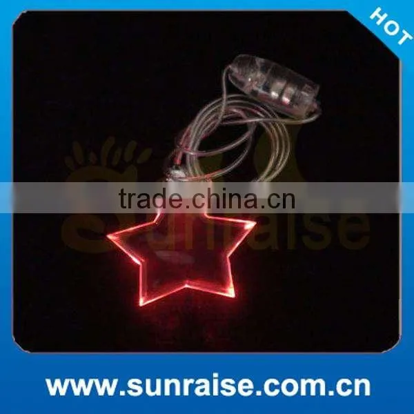 Led Flashing Flower Necklace Hawaii Lei