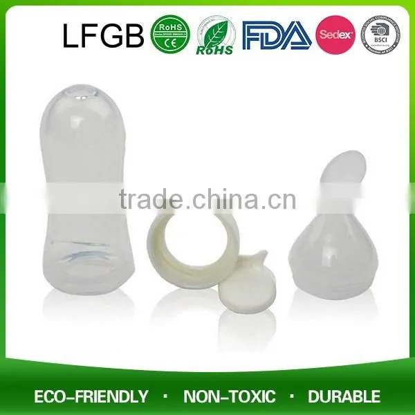 High-quality Hot-sell BPA-free Eco-friendly Silicone Baby Bottle Spoon / Microwave Sterilisers / Munchkin Baby Spoons photo-3