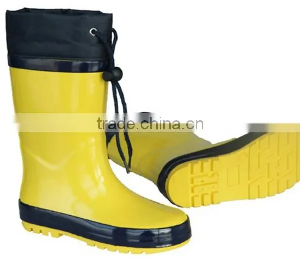 Kid Heated Rain Boots With Collar photo-2