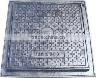 Ductile Iron Cast Manhole Cover and Frame photo-3