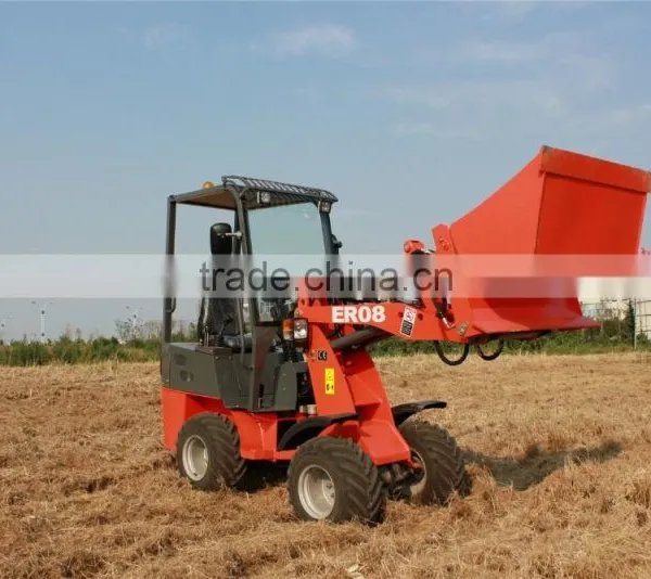 CE Everun Mini Loader ER08 With Pallet Forks for Sale photo-4