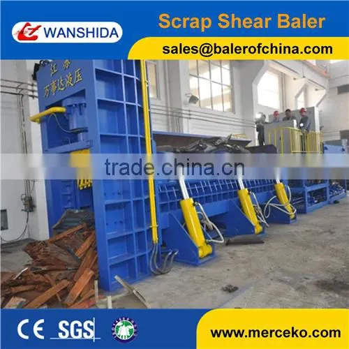 Hydraulic Scrap Metal Shear Baler