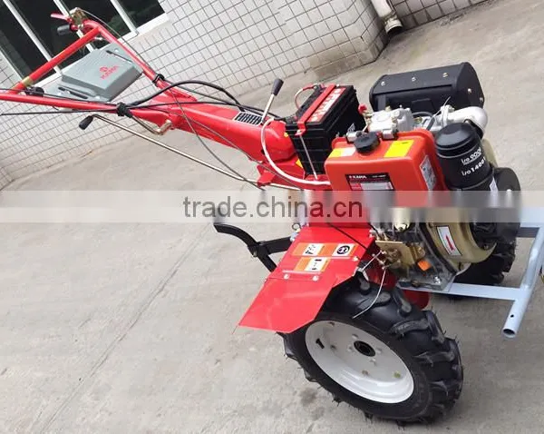 7HP Farm Garden Tractor Hand Operated Cultivator Tiller photo-3