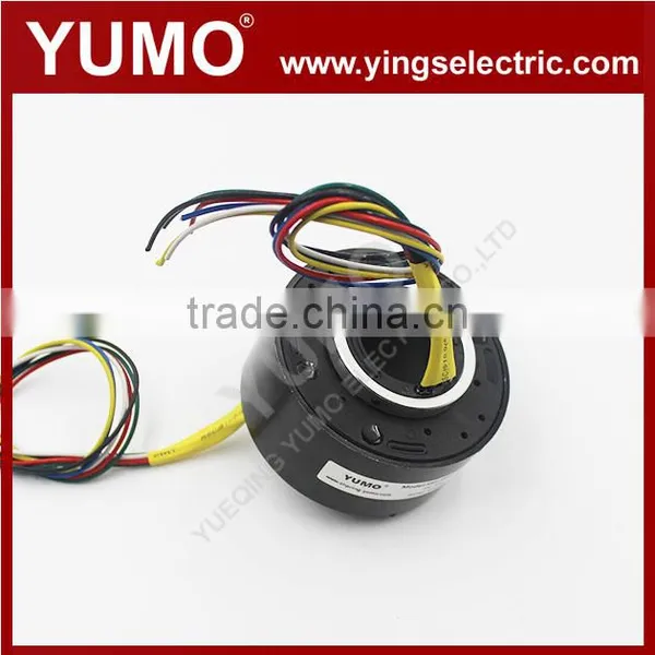 Electric Slip Ring Ethernet Type High Current SRH3899-6P 38.1mm 500mm 6 Circuits Slip Ring photo-6