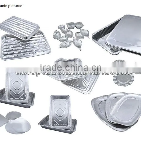 High Speed Aluminum Foil Paper Cover Lid Die-cutting Making Machine photo-3