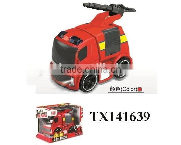 Pink Fire Truck Toy, Fire Engine Toy photo-6