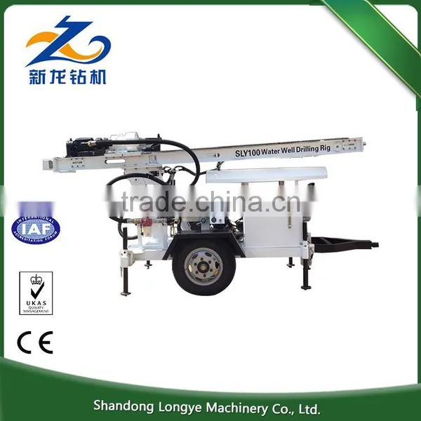 Cheap Products to Sell SLY100 Hot Sale Portable Water Well Drilling Rig photo-2