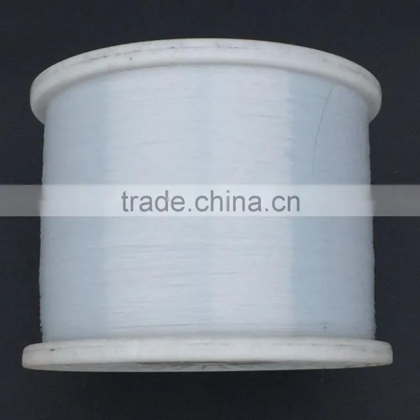 0.68mm White Polyester Monofilament Yarn for Zipper Teeth photo-2