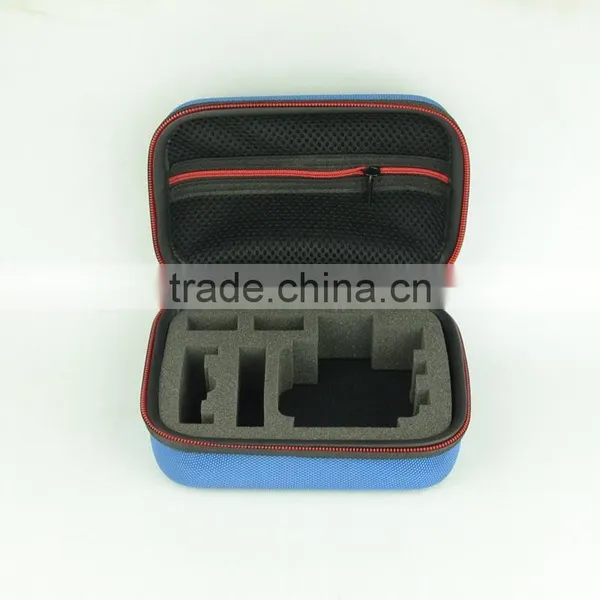 Blue Hard Shell EVA Camera Case for Outdoor Wireless Remote Control Camera Tool Case photo-4