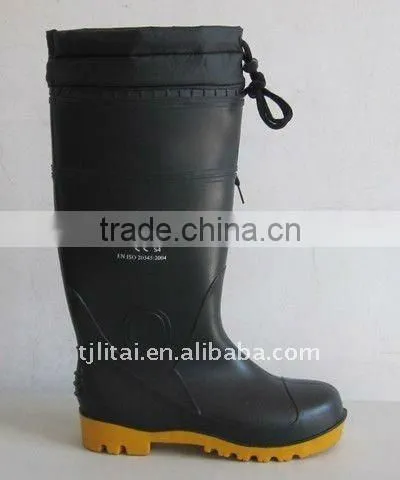 2015 Hot Rain Boots With Buckles and Braid Design photo-2