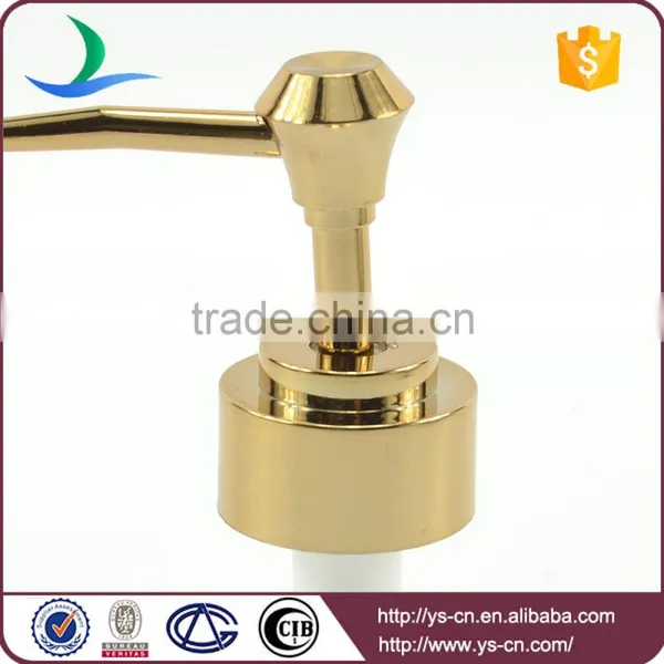 Delicated Design Diamond Shape Golden ABS Plastic Lotion Pump photo-2