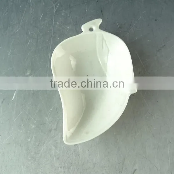 White Small Different Shapes Ceramic Dishes / Porcelain Dishes photo-2