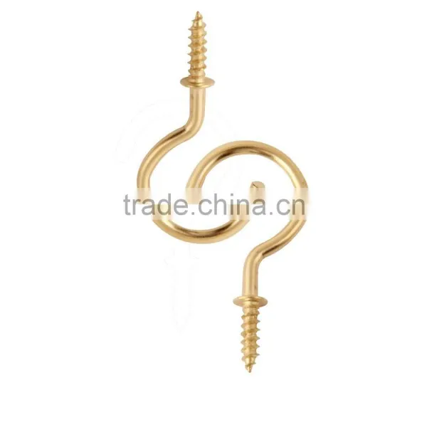 Wood Screw,brass Plated,golden Outlook,(20pcs Package With7/8inches Size) photo-6