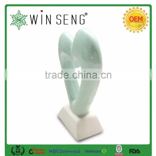 Nice Heart Shape Ceramic Vase for Decoration photo-3