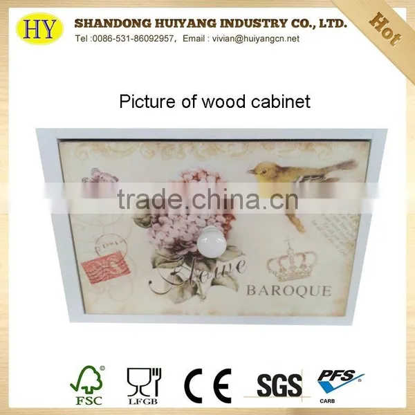 Solid Wood Furniture Living Room Cabinet With 9 Drawers photo-4