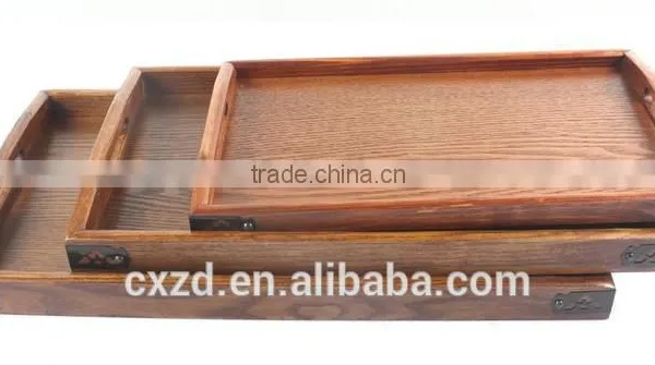 Chinese Style Wooden Cutlery Tray photo-2
