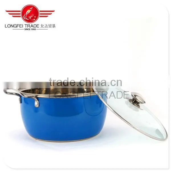 Good Quality Double Bottom Stainless Steel American Cooking Pot/ Kitchen Cookware Set photo-3