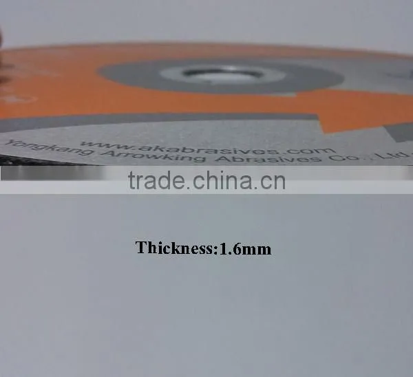 7" 180x1.6x22.2mm Super Thin Flat Resin Bonded Reinforced Inox Cutting Disc photo-5